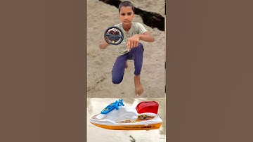 Remote Control RC Boat Unboxing And Testing #shorts
