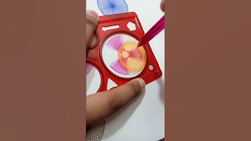Satisfying Geometric shapes | Easy Spirograph Design 22 #shorts #trending