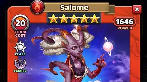 Empires & Puzzles Salome Salami is she the Tomato Tomaato of the Astral Demons?. 😈 