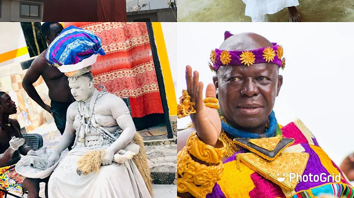 NANA KWAME OPPONG CELEBRATES AKWASIDAE AT HIS SHRI...