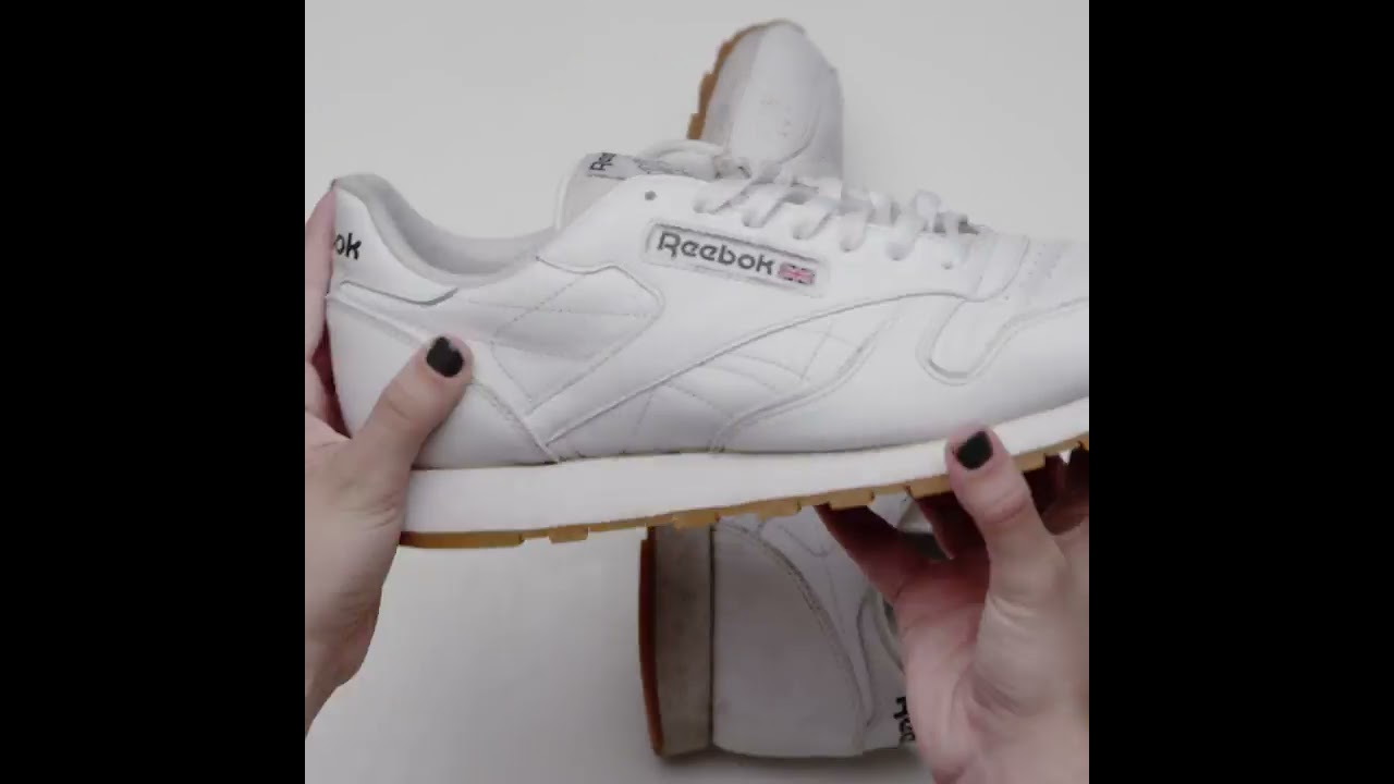 Reebok Classic deep cleaning with Jonny Bubbles! - YouTube