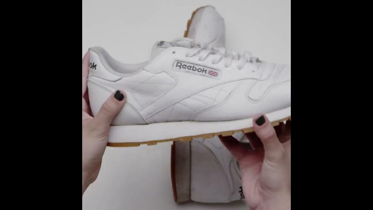 How To Clean Your White Reebok Classic Leather -