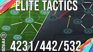 FIFA 20 - Meta ELITE 4231/442 Tactics Set up for TOTS To Get More Wins & Get Elite! (TACTICS)