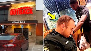 Outback Steakhouse Manager Kicks Out Uniformed Officer &amp; His Wife. Cop&#39;s Reaction Is Shocking!