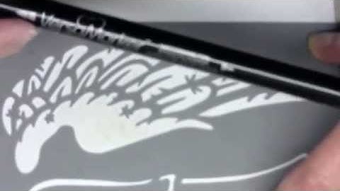 Wet Embossing Stencil Technique