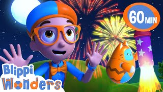 Blippi Learns About New Years Fireworks! | Blippi Wonders Educational Videos for Kids