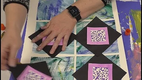 Art Express: Paper Collage Quilt