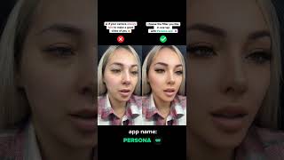 Persona app - Best video/photo editor 💚 #selfie #makeup #lipsticklover screenshot 2