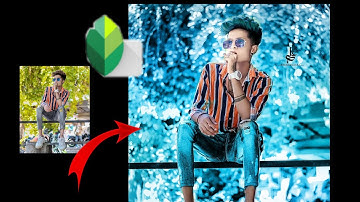 Snapseed Preset - Moody Blue Effect | Snapseed Photo Editing | rs editz