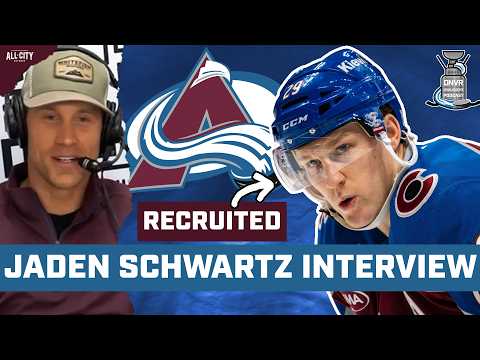 Jaden Schwartz on Why He JOINED the Avalanche, Being Recruited by Nathan MacKinnon & More