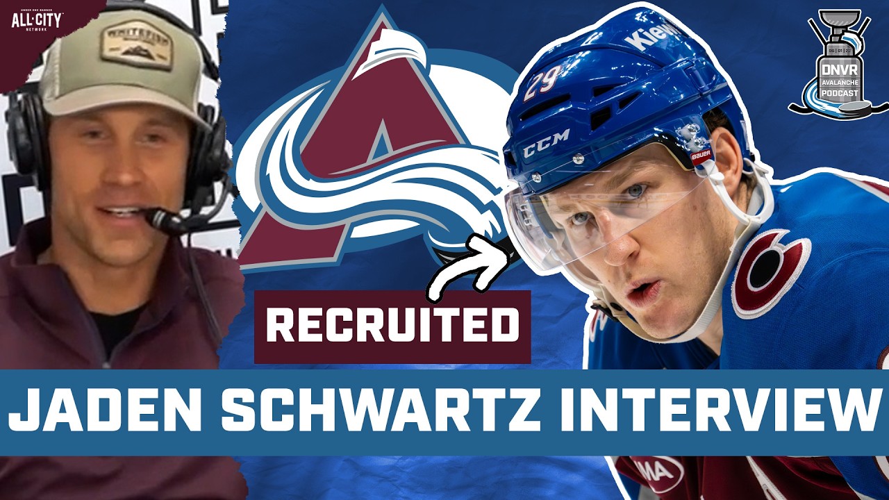 Jaden Schwartz on Why He JOINED the Avalanche, Being Recruited by Nathan MacKinnon & More
