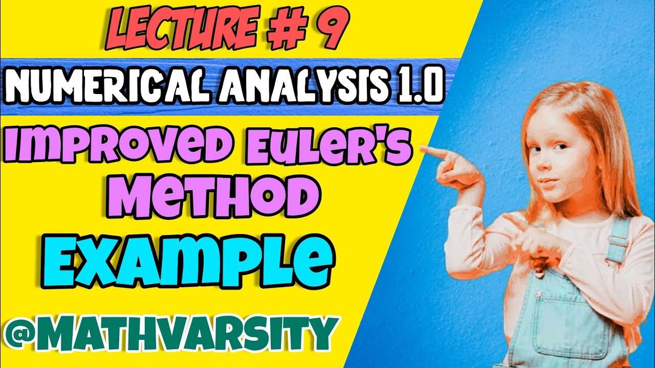 Solved Example On Improved Euler's Method - YouTube