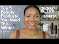 TOP 5 BEAUTY PRODUCTS YOU NEED THIS WINTER | feat. Dossier