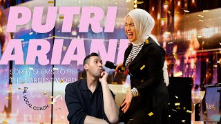 Video thumbnail of "Putri Ariani Receives the GOLDEN BUZZER | AGT 2023 AUDITIONS | EAL Vocal Coach Reaction & Analysis"