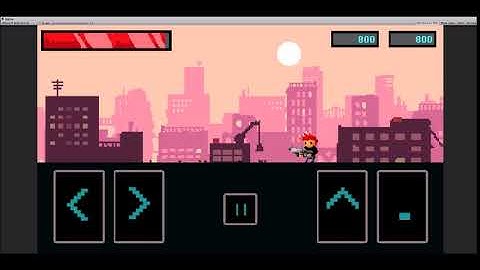 2d unity side scrolling shooter