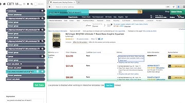 Parsehub Amazon Mercadolibre Scraping Actualización Precios Agosto 2019