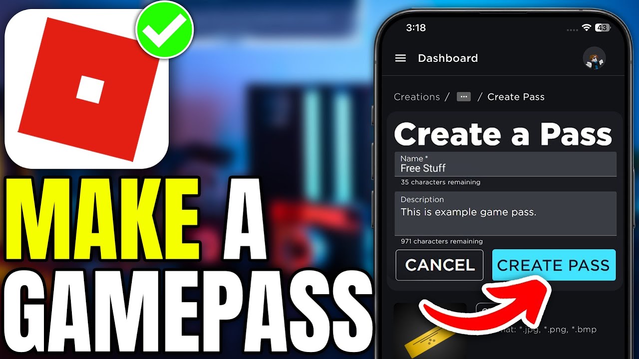 How to Get Donate Button on Pls Donate Mobile (2024) Create Gamepass in Pls Donate Roblox