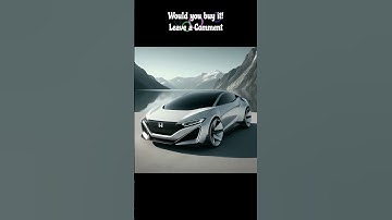 #ai imagines futuristic model of #honda #civic