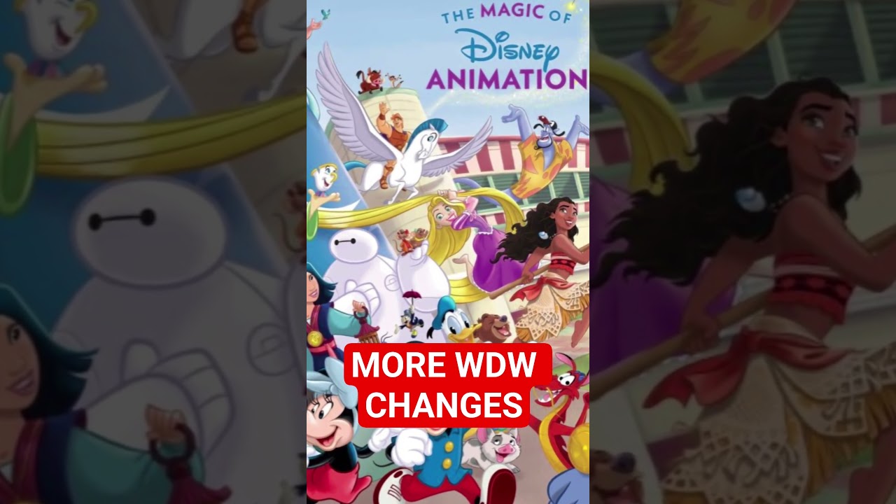 BIG NEWS: Animation Courtyard is finally being reimagined! #wdwnews #disneyshollywoodstudios