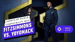 Agents of SHIELD Cast Take 'Ship Quiz: FitzSimmons vs. YoYoMack - Comic Con 2019