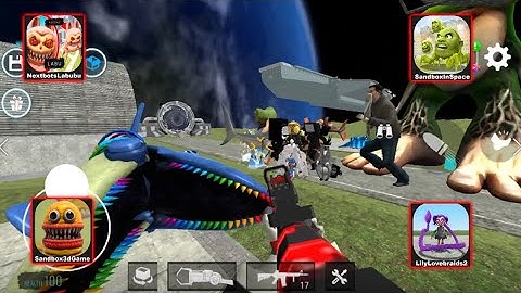 TUNG TUNG SAHUR IN GARRYS MOD,PLAYGROUND IN SPACE,SQUID GAME IN SPACE,NEXTBOT LABUBU,LILYLOVEBRAIDS