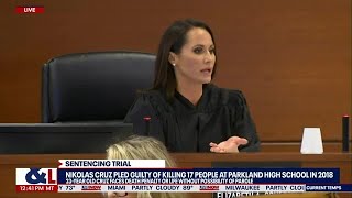 Parkland judge annoyed at Nikolas Cruz attorneys' redundant objections | LiveNOW from FOX