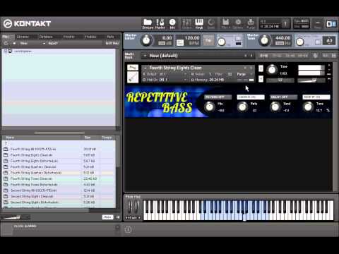 Dream Audio Tools - Repetitive Bass Video One