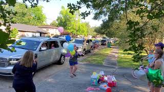 Keller's sweet 16 Birthday Parade