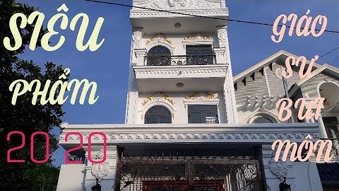 [Bán nhà Hóc môn] Gần Giáo Sư Bùi môn nhà phố Siêu đẹp 5m×25m đúc 3tâm 5phong Sân xe Hơi 9chỗ