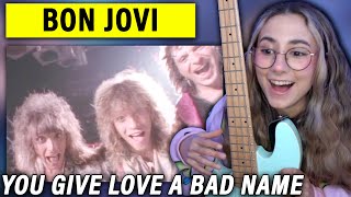 Bon Jovi - You Give Love A Bad Name | Singer Bassist Musician Reacts