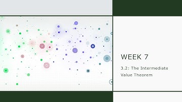 3.2: The Intermediate Value Theorem
