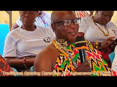 Agortime Traditional Opening Ceremony For Agbamevor Za 2025
