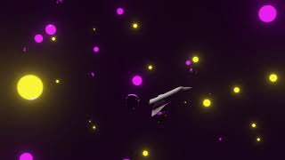 Neon Purple Light Particles | 1 Hour 8K VJ Loop