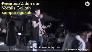 keseruan Zidan dan Vocalis Goliath Bikin ngakak Cover Cinta monyet.