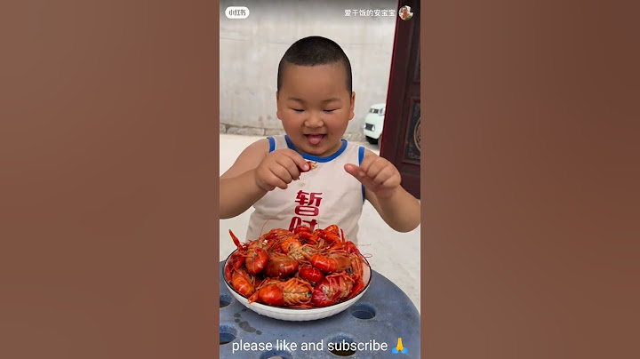 Chinese boy's fun: teased his sister as soon as she came back from school and ate lobster!"