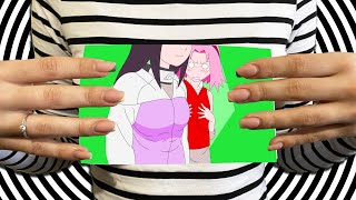 Sakura Is Jealous Of Hinata Flipbook Animation