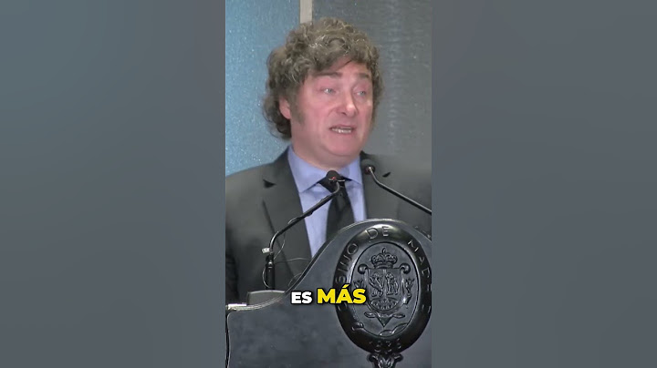 MILEI habla del CRECIMIENTO ECONÓMICO