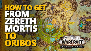 How to get from Zereth Mortis to Oribos WoW