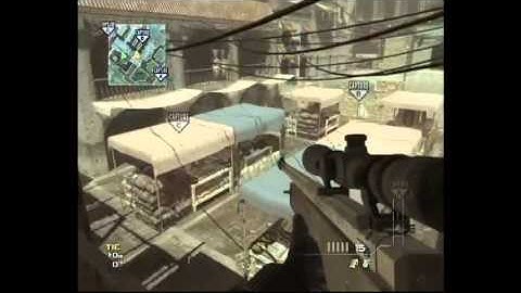 MW3 Sniper 6 Man kill Feed