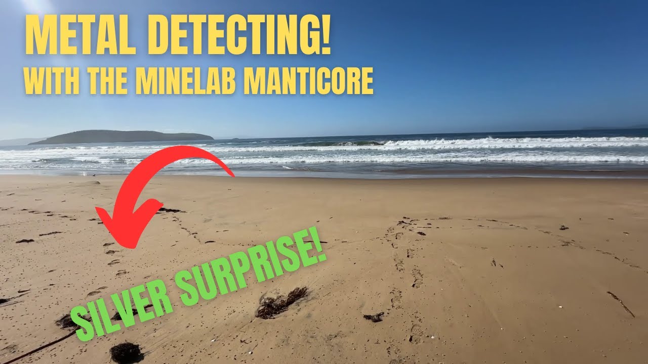 Minelab Manticore - Поиск на пляже и серебряный сюрприз!