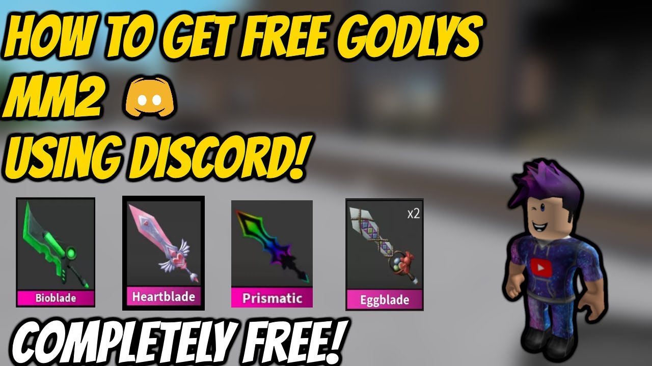 MM2 HOW TO GET FREE GODLYS USING DISCORD