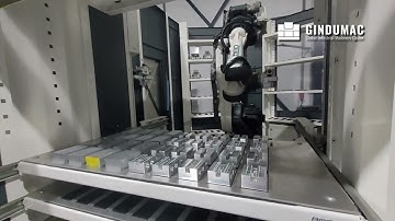 HURCO VMX30Ui + BMO Automation Titanium 50 (2017) Vertical Machining Centre