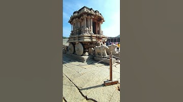 The Stone Chariot Hampi Karnataka | @ExplorewithSanjyot #explorewithsanjyot #hampi