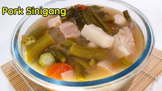 How to make Pork Sinigang