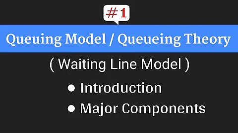 Queuing Theory in operations research | Queuing Model |  Waiting line model in operations research