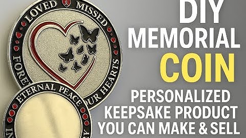 Make Custom Challenge Coins At Home With This GENIUS Hack!
