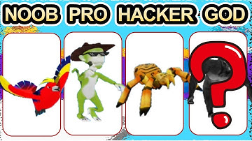 NOOB vs PRO vs HACKER vs GOD   Animal Transform   Soooooo FUN!!!   Apps Games