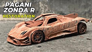 Restoration Abandoned Pagani Zonda Revolucion - Awesome Detailed Hypercar Restore