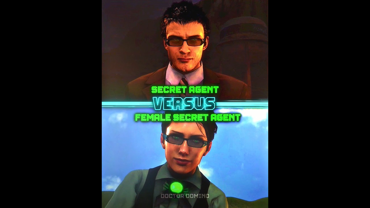 Secret Agent🗿VS Female Secret Agent 💅