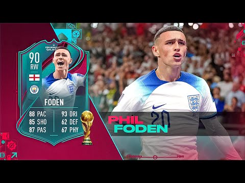 Phil Foden World Cup Team of the Tournament FIFA 23 - 90 - Rating and Price